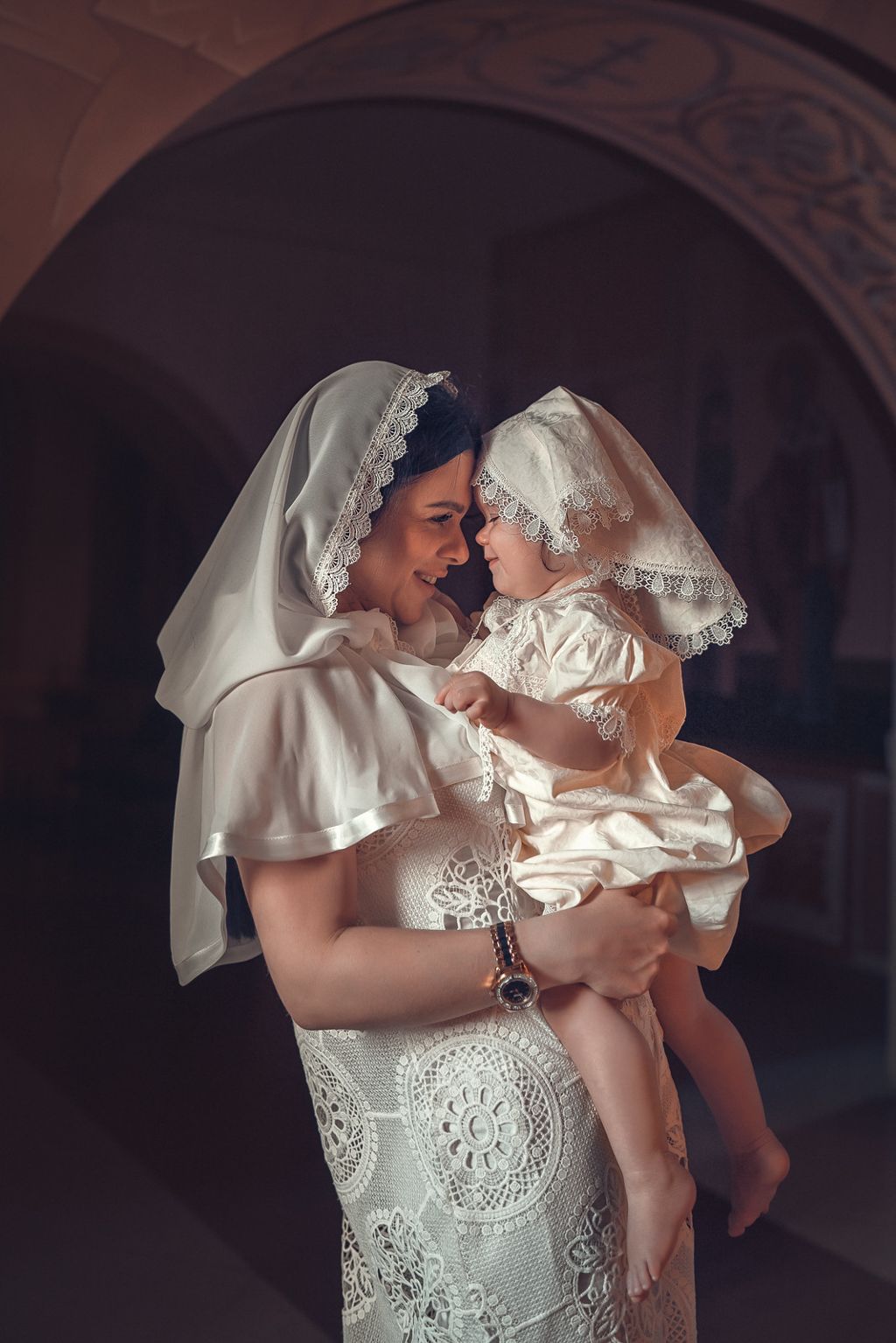 Крещение в храме Великомученицы Екатерины