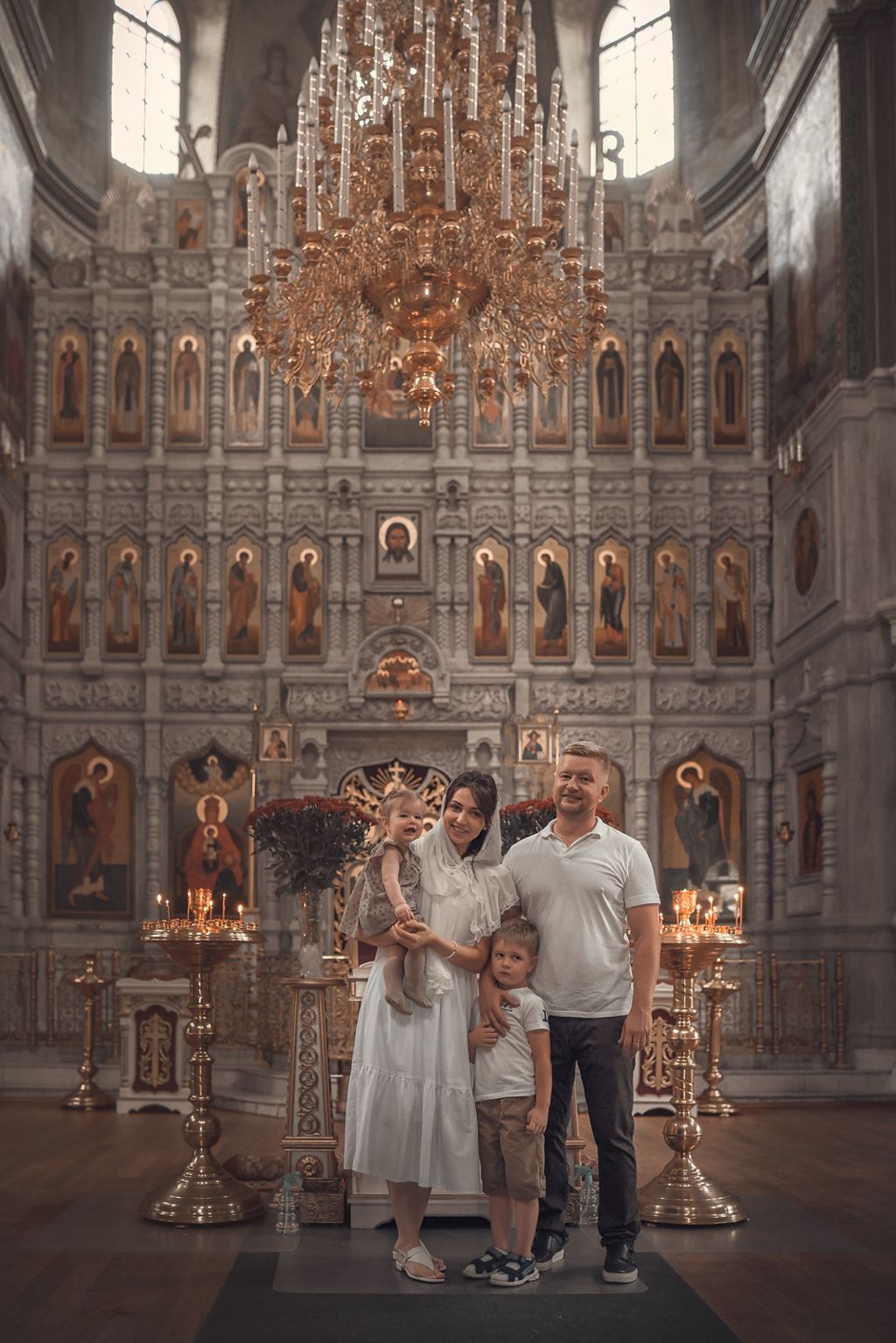 Парадный портрет в Новочеркасском храме Александра Невского