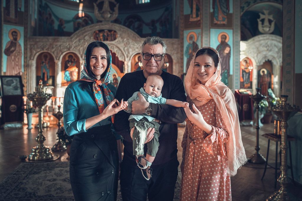Таинство крещения в Питерском храме Шестоковской иконы Божией Матери