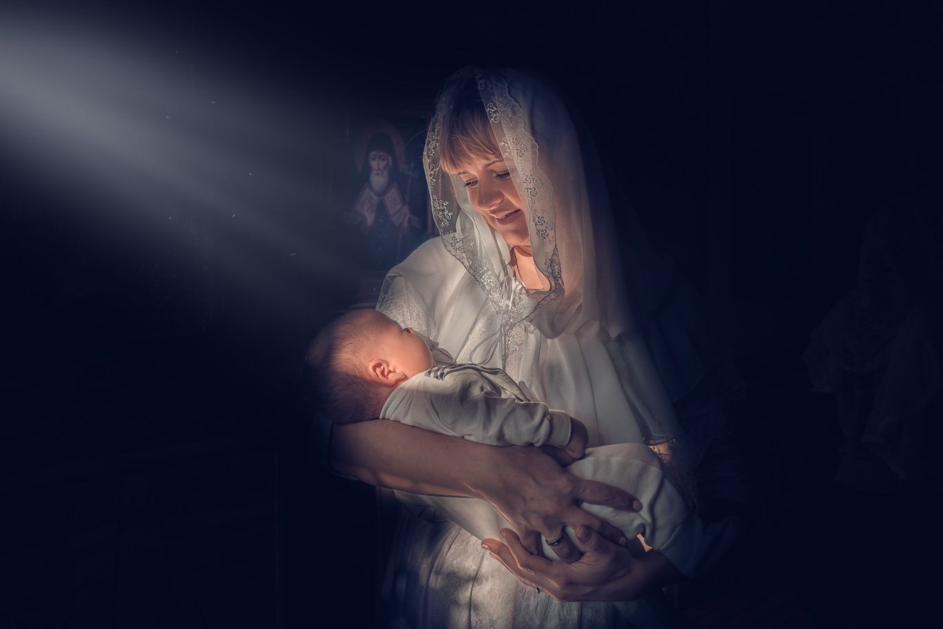 Таинство крещения фото