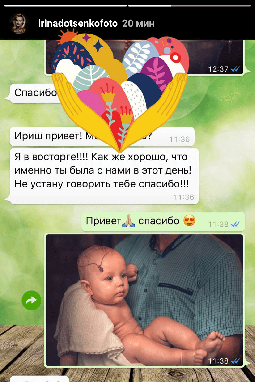 Отзывы о фотографе Ирине Доценко