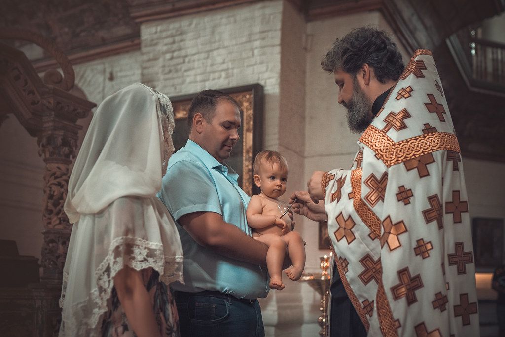 Таинство крещения в Старочеркасском соборе