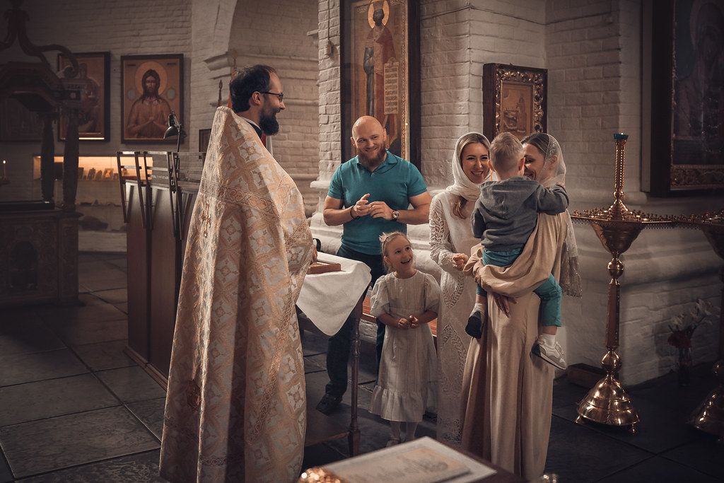 Таинство крещения в Старочеркасском соборе