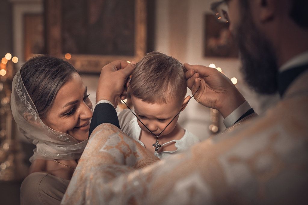 Таинство крещения в Старочеркасском соборе
