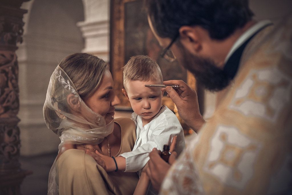 Таинство крещения в Старочеркасском соборе