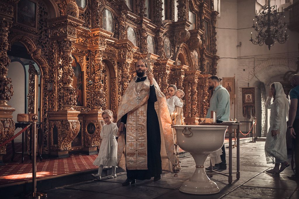 Таинство крещения в Старочеркасском соборе