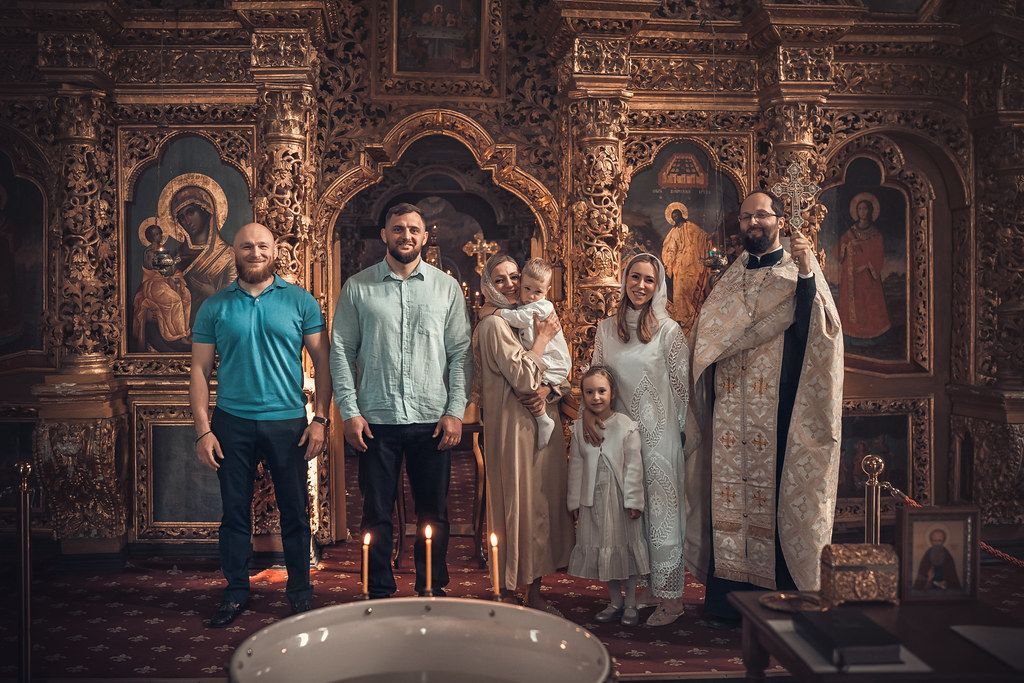 Таинство крещения в Старочеркасском соборе