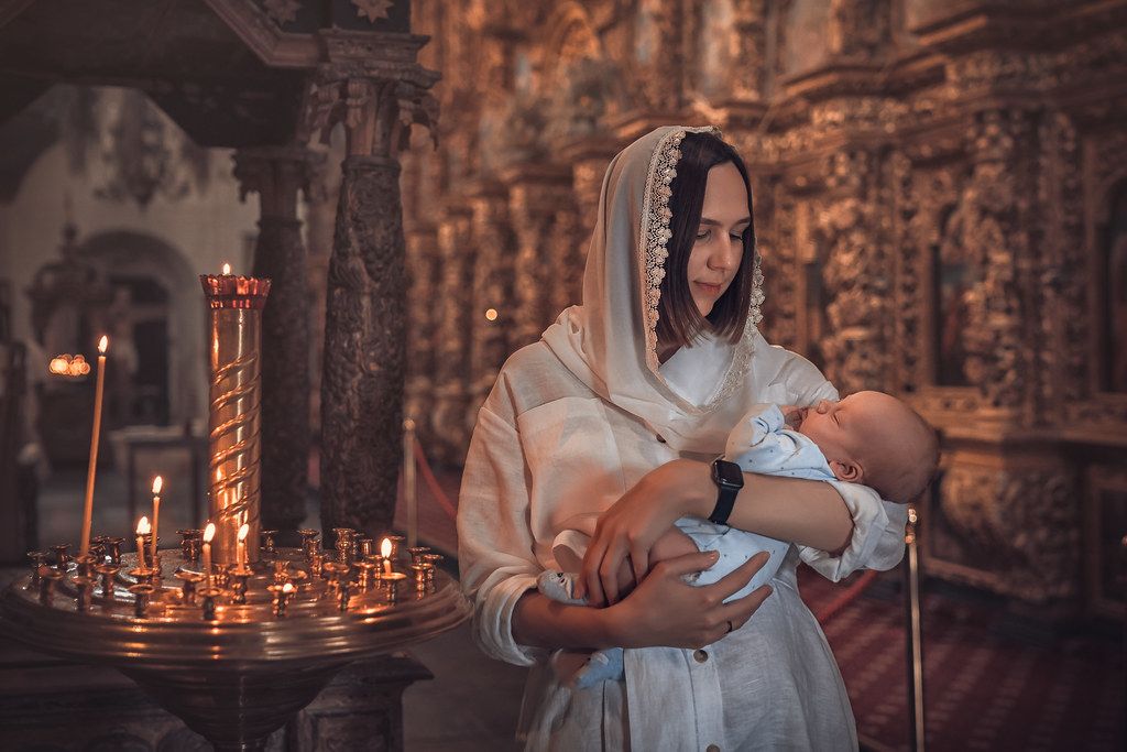 Таинство крещения в Старочеркасском соборе