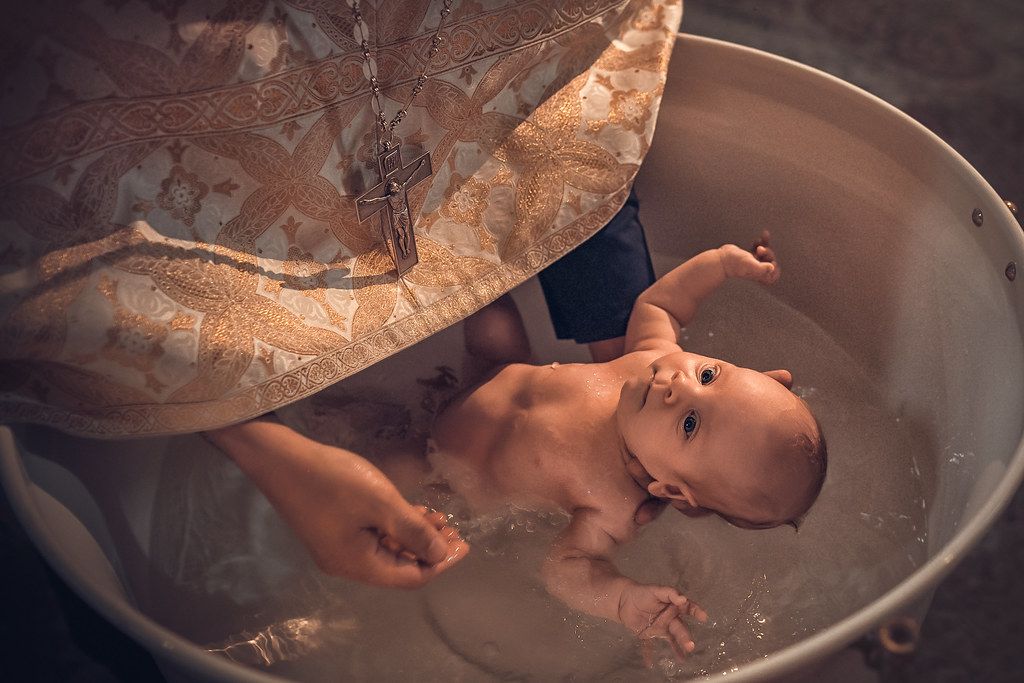 Таинство крещения в Старочеркасском соборе