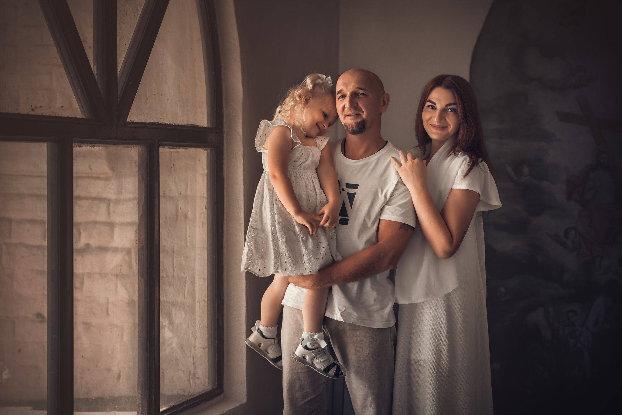 Съёмка крещения дошкольников в Старочеркасском соборе