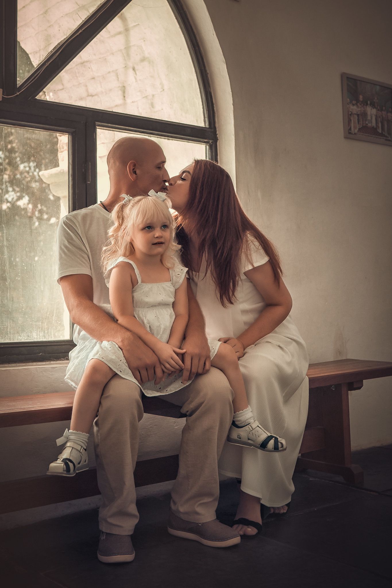 Съёмка крещения дошкольников в Старочеркасском соборе