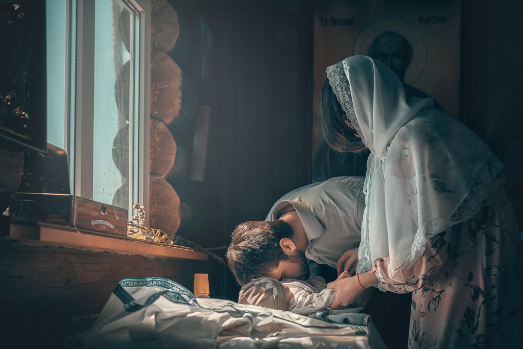 Таинство Крещения в Стефанидинодарском храме Рождества Пресвятой Богородицы