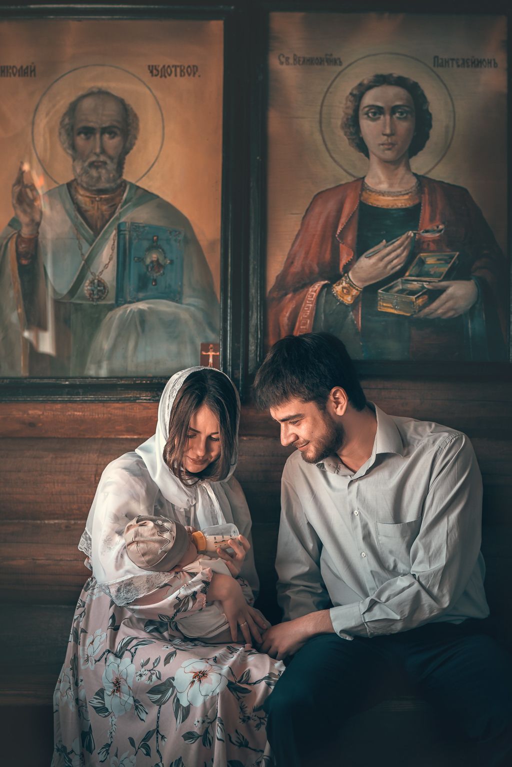 Таинство Крещения в Стефанидинодарском храме Рождества Пресвятой Богородицы