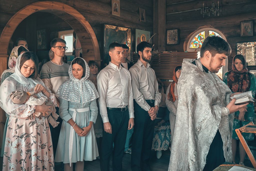 Таинство Крещения в Стефанидинодарском храме Рождества Пресвятой Богородицы