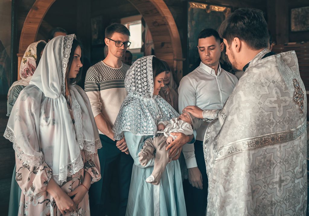 Таинство Крещения в Стефанидинодарском храме Рождества Пресвятой Богородицы