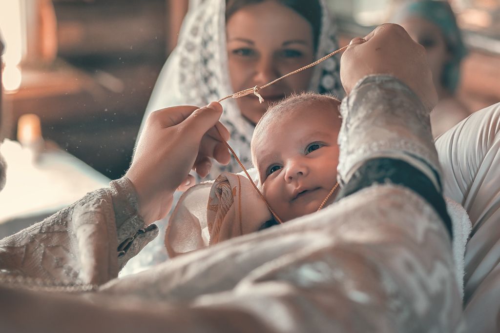 Таинство Крещения в Стефанидинодарском храме Рождества Пресвятой Богородицы