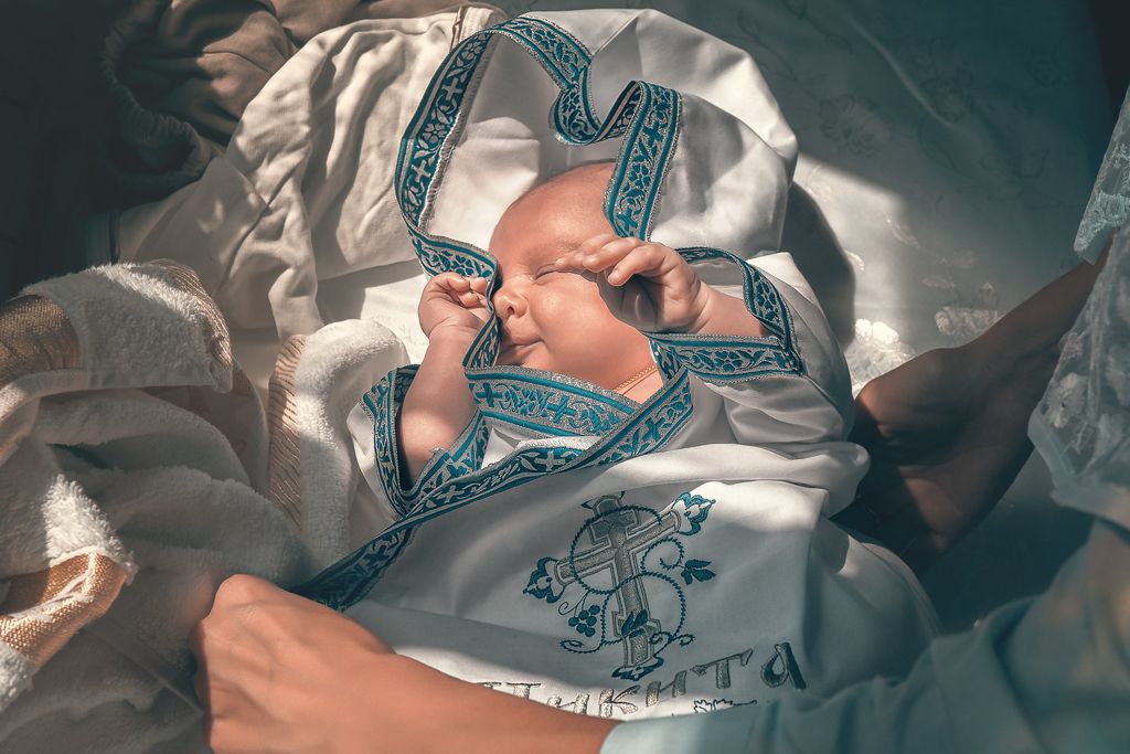 Таинство Крещения в Стефанидинодарском храме Рождества Пресвятой Богородицы