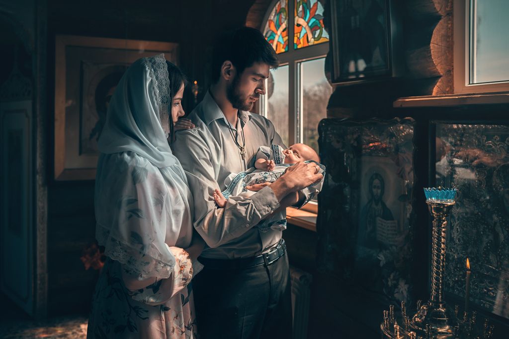 Таинство Крещения в Стефанидинодарском храме Рождества Пресвятой Богородицы