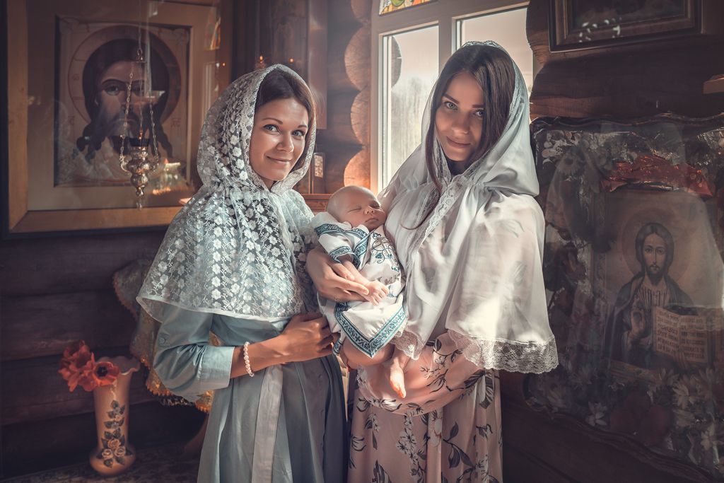 Таинство Крещения в Стефанидинодарском храме Рождества Пресвятой Богородицы