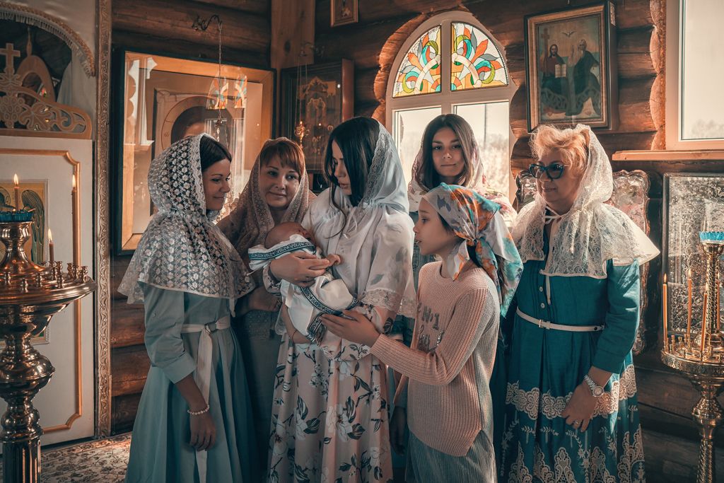 Таинство Крещения в Стефанидинодарском храме Рождества Пресвятой Богородицы