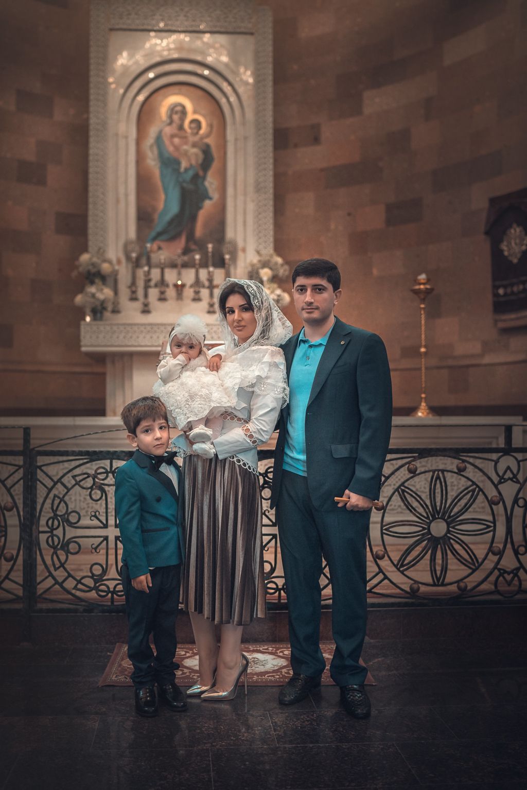 Крещение в храме Армянской Апостольской церкви Сурб Арутюн