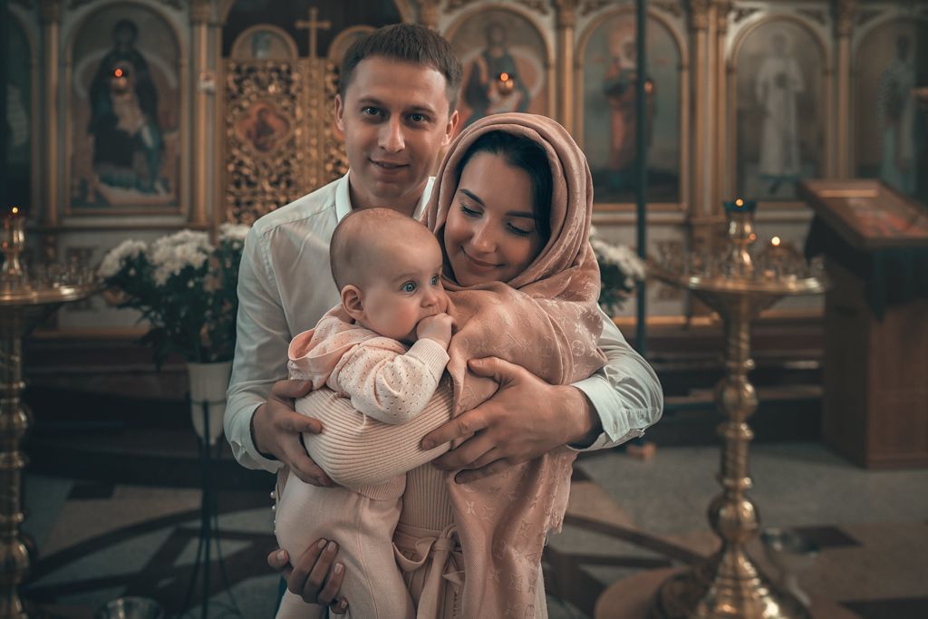 Таинство крещения в храме мученицы Татианы при ДГТУ