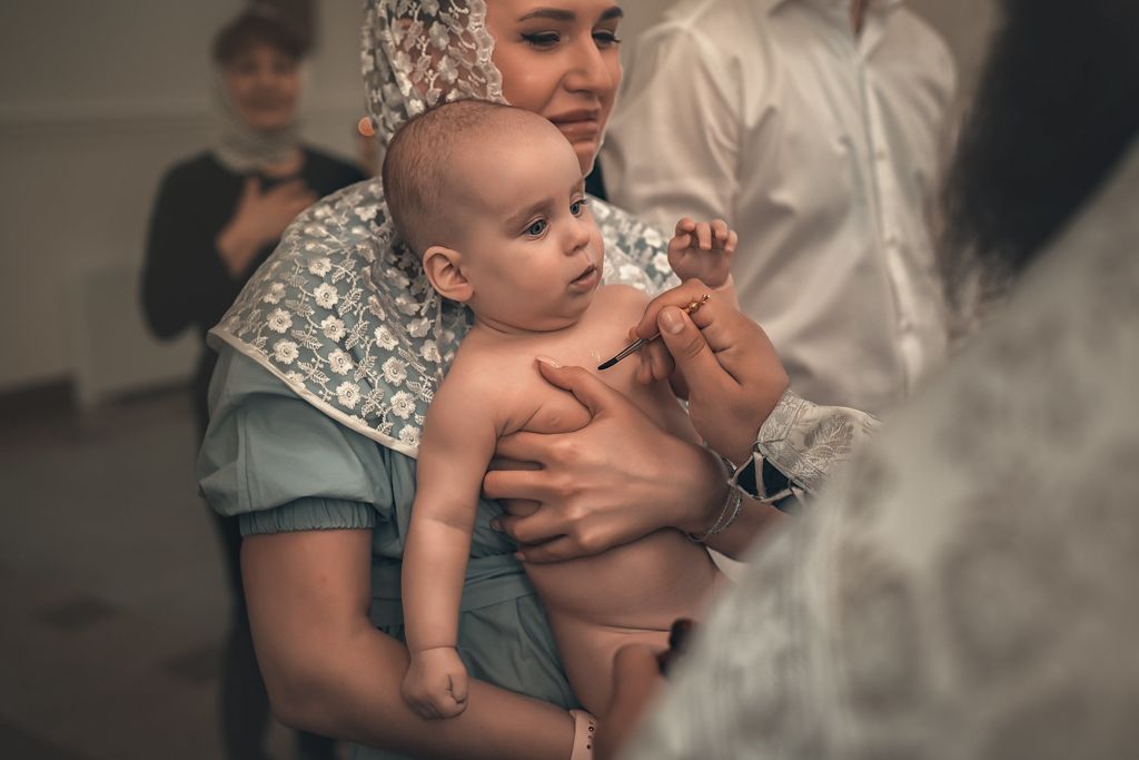 Таинство крещения в храме мученицы Татианы при ДГТУ